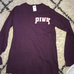 Victoria’s Secret pink long seeker t